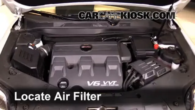 2016 GMC Terrain SLT 3.6L V6 FlexFuel Air Filter (Engine) Replace